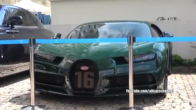 国外街边实录时尚跑车展示外观