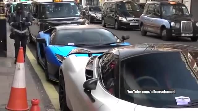 国外街头实拍跑车展示，令人心动
