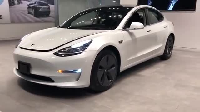 2020款全新特斯拉Model3展示