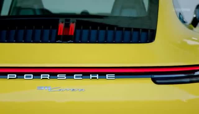 细节实拍展示，2020款保时捷911CarreraCoupe