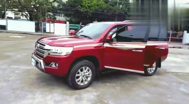 霸气又安全，防弹版丰田兰德酷路泽雷克萨斯LX570实拍展示