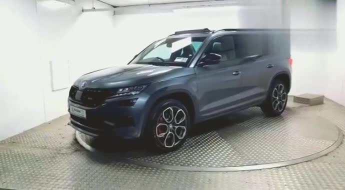 大气运动性能范儿，实拍斯柯达柯迪亚克vRS