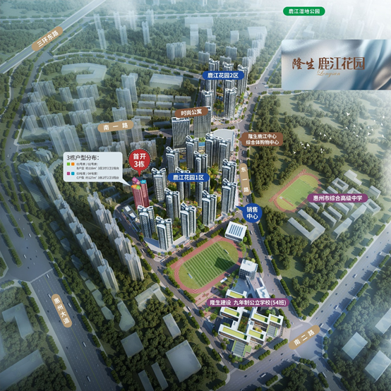 项目俯瞰效果图