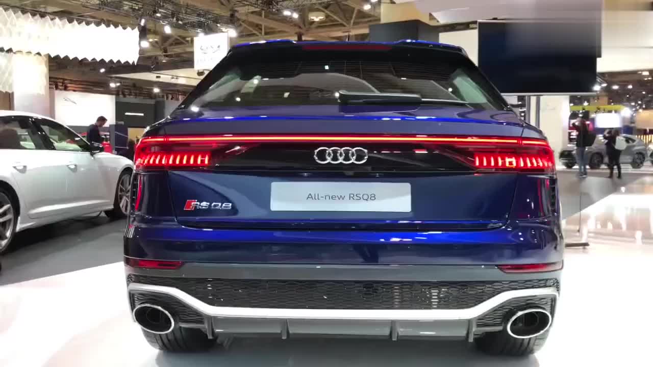 2021款奥迪RSQ8 Quattro Navarra Blue Metallic 591HP车展