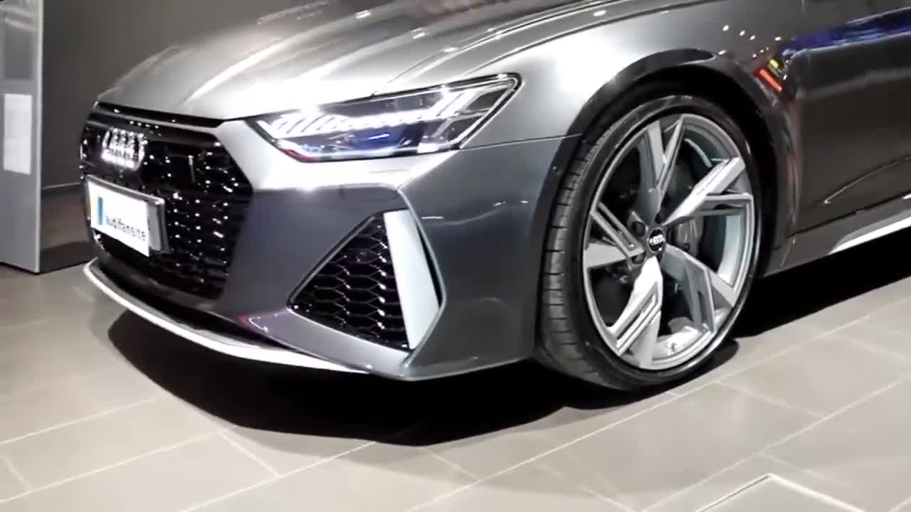 2020款奥迪RS6到店实拍，看到这颜值和内饰，给个不心动的理由