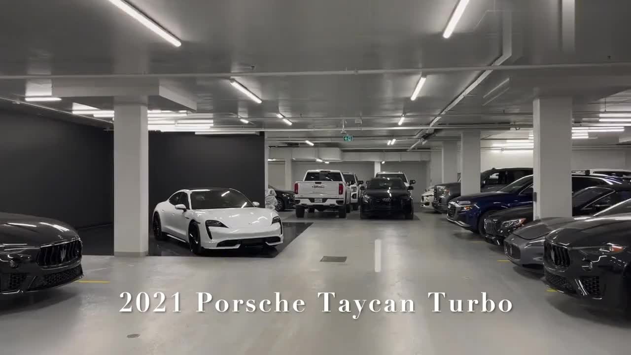 2021新年保时捷Taycan Turbo实拍