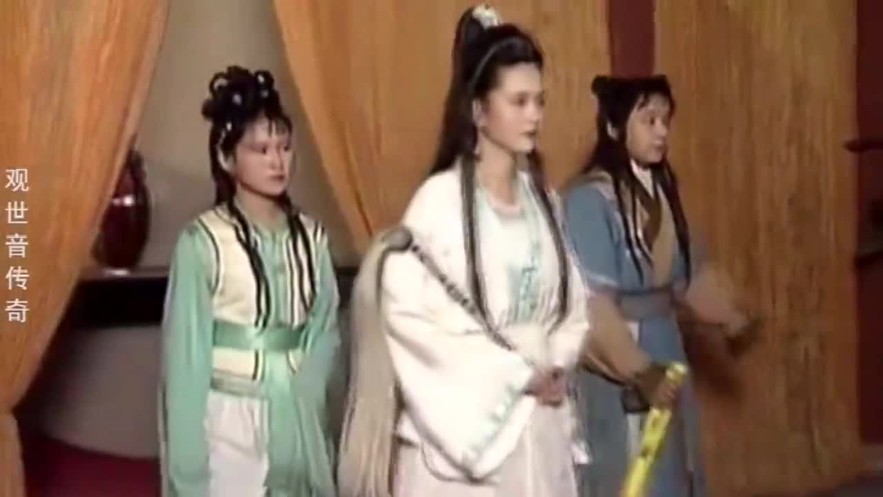 观世音终于见到亲生母亲,不料母亲已经疯了,心里愧疚极了