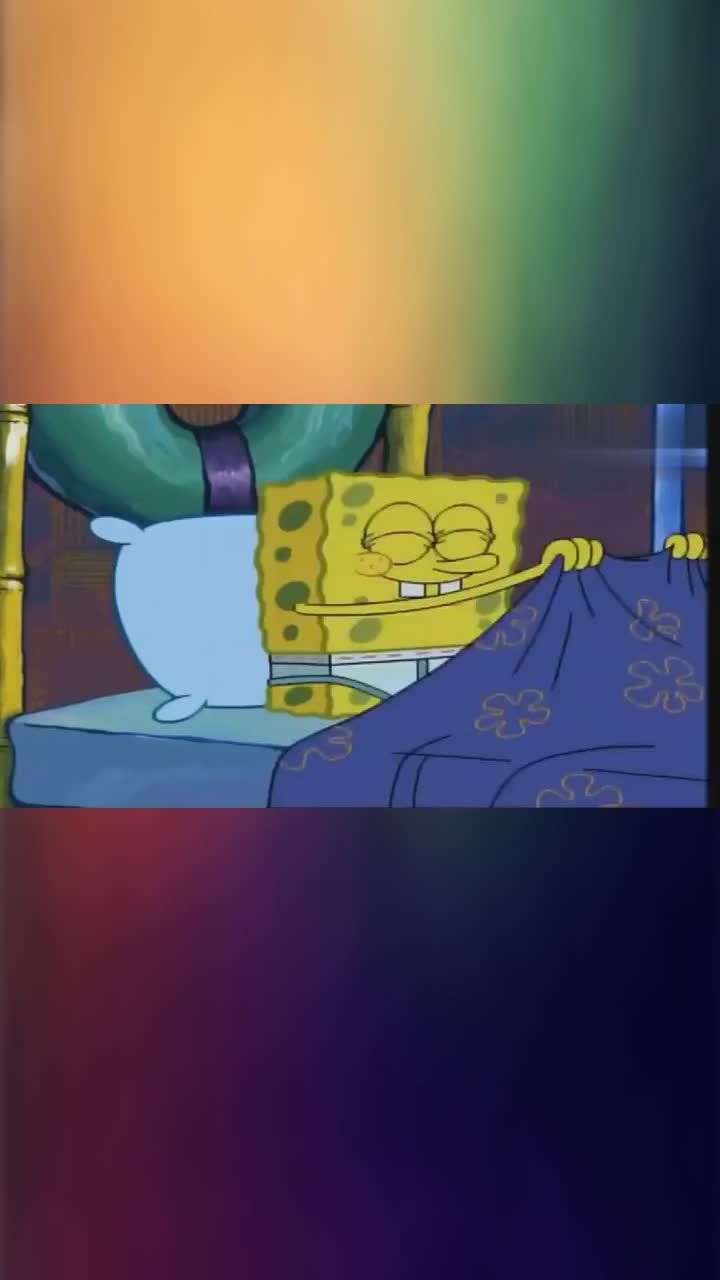海绵宝宝睡眠质量真好,楼下都快把房子拆完了,还睡的跟猪一样!