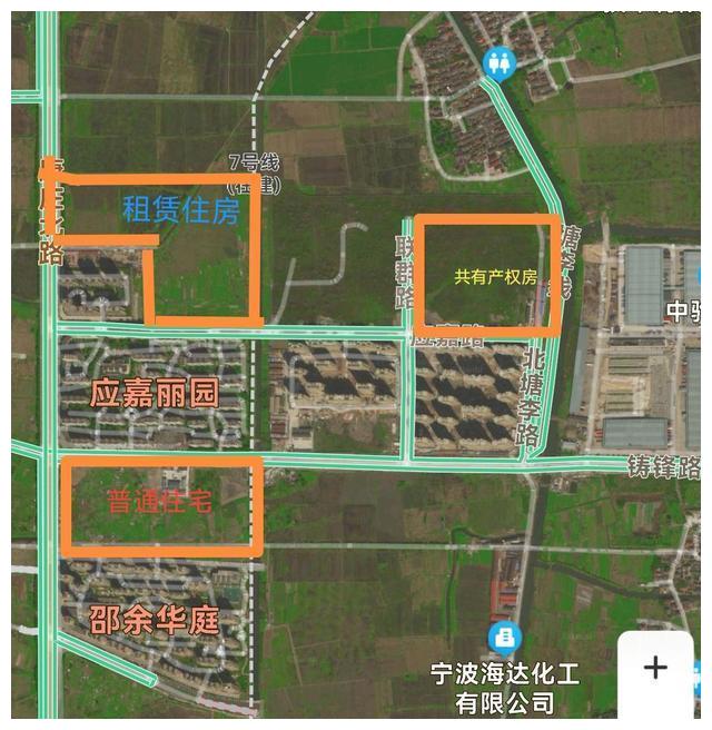 未来发展潜力巨大宁波江北这个地块又将新增一个住宅项目