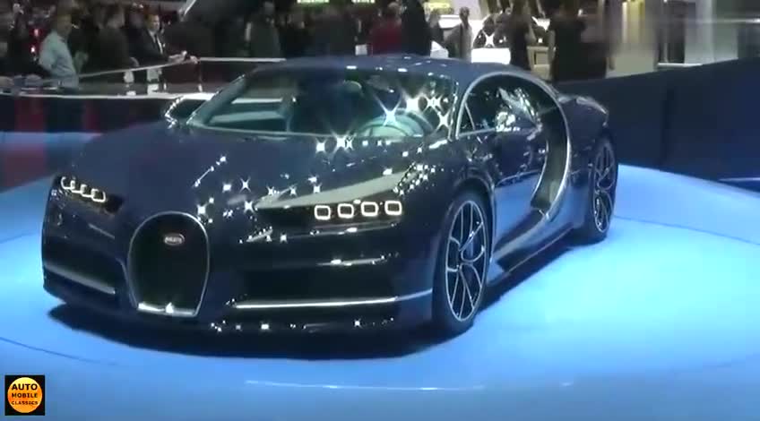 2018布加迪凯龙实拍 世界上最快最豪华的跑车