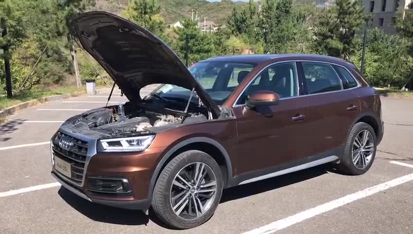 实拍：奥迪Q5L发动机抖动测试，全程平稳无严重抖动