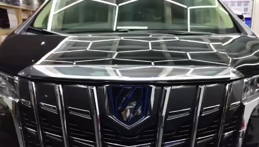 三花聚顶！9月阿尔法+特斯拉+丰田陆巡隐形车衣作业！