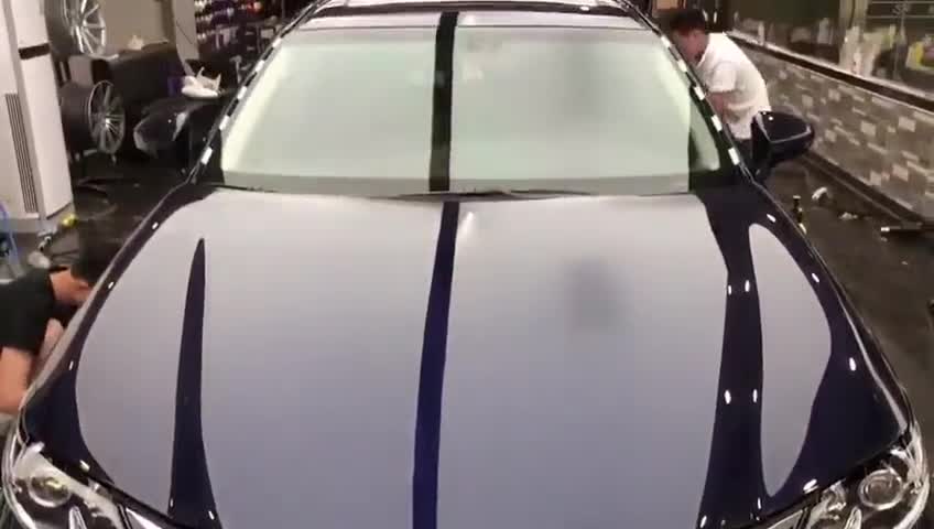 雷克萨斯隐形车衣帅气