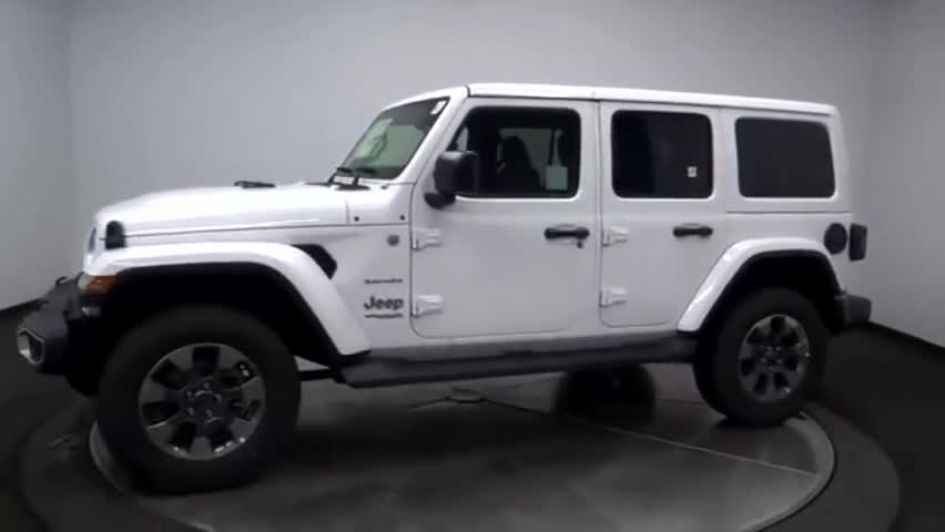 经典白色jeep牧马人男人的梦想汽车