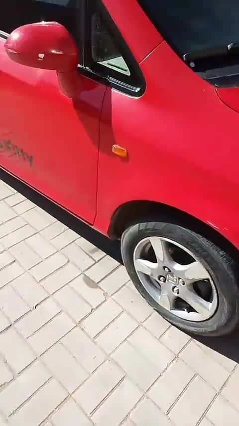 实拍老款飞度，是不是很好看