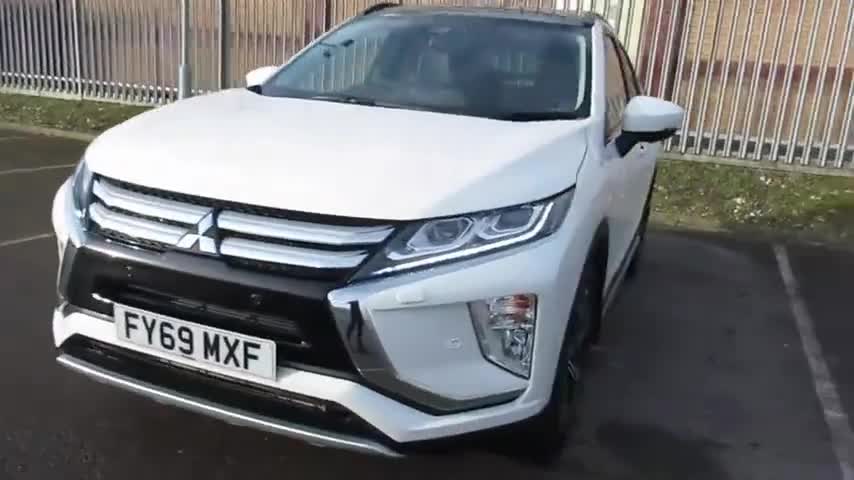 新款三菱奕歌买到手，白色中配，看完内饰感觉真欣慰