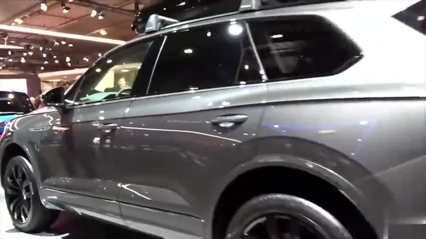 海外车展实拍2020款大众途锐