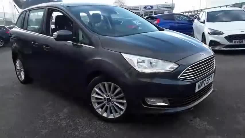 今天看了福特GrandC-Max，这个MPV看着真舒服啊