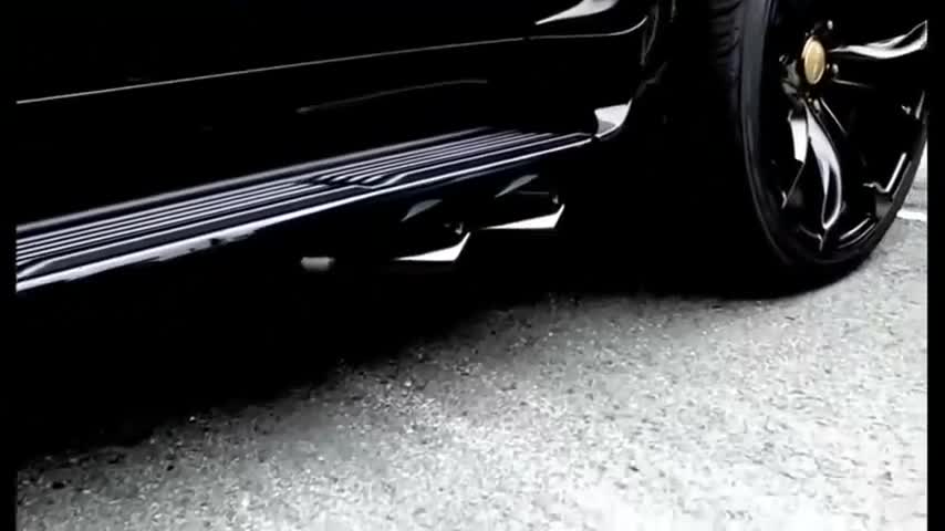 雷克萨斯LX570改装排气管，声浪无比给力啊！