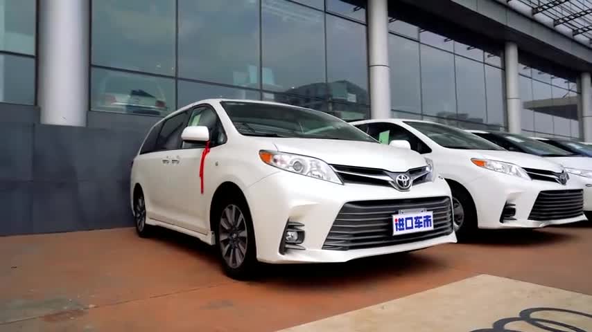 20款丰田塞纳两驱XLE真皮版豪华MPV现车实拍体验