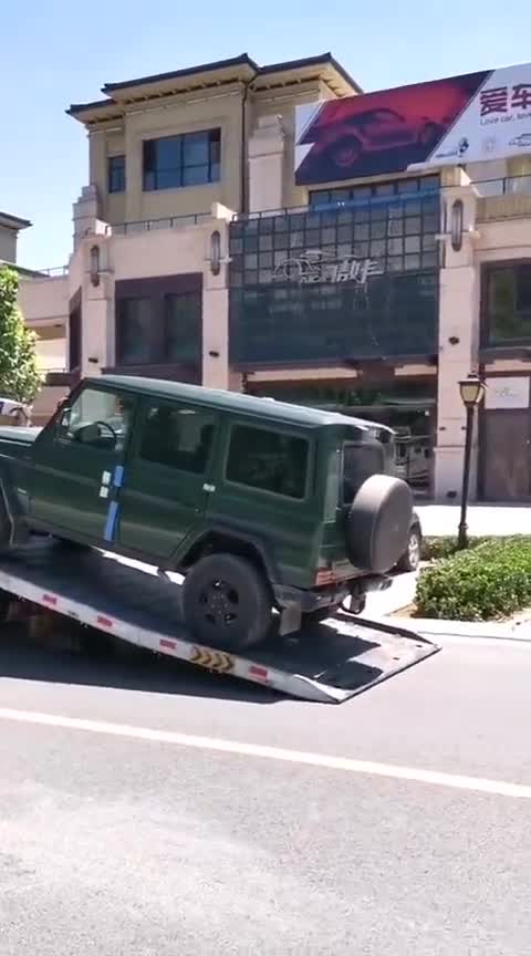 W461的军版底盘G300到→_→奔驰g300军版大g奔驰g级