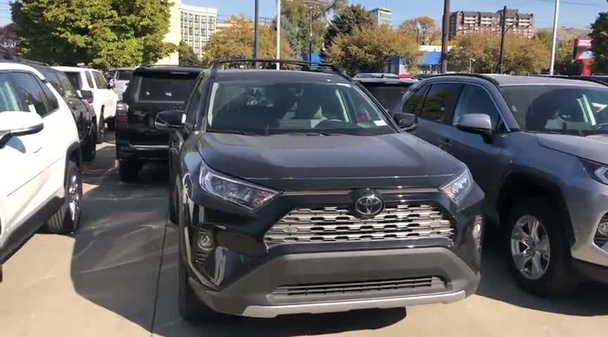 2020款丰田RAV4Limted，外观和内饰实拍