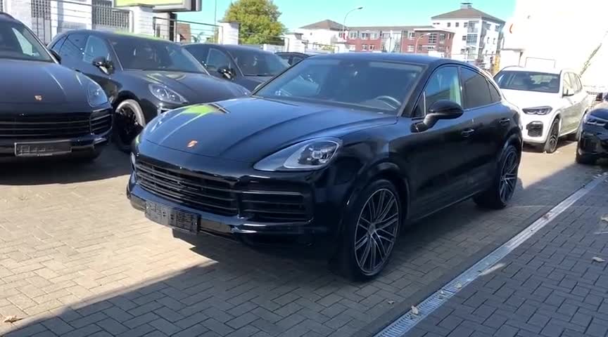 2020款保时捷卡宴Coupe到货，外观和内饰实拍