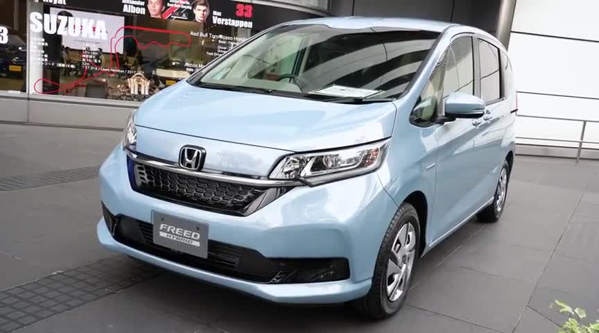2020款本田飞度七座版Hybrid高清实拍