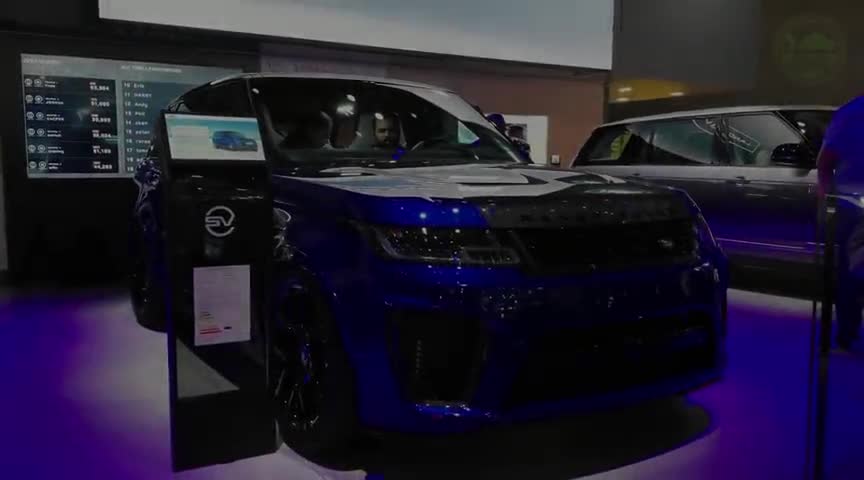 2020款路虎揽胜SportSVR，外观和内饰实拍