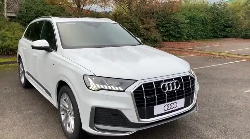 2020款奥迪Q745TDI到货，外观和内饰实拍