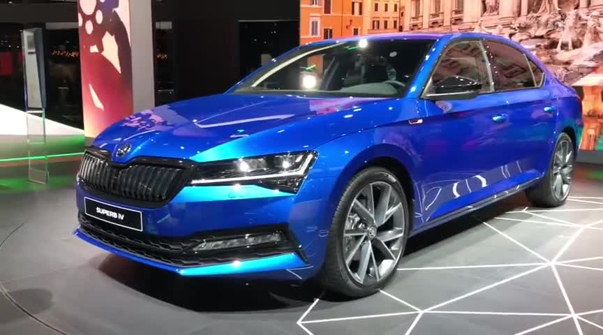 2020款斯柯达速派iV高清实拍