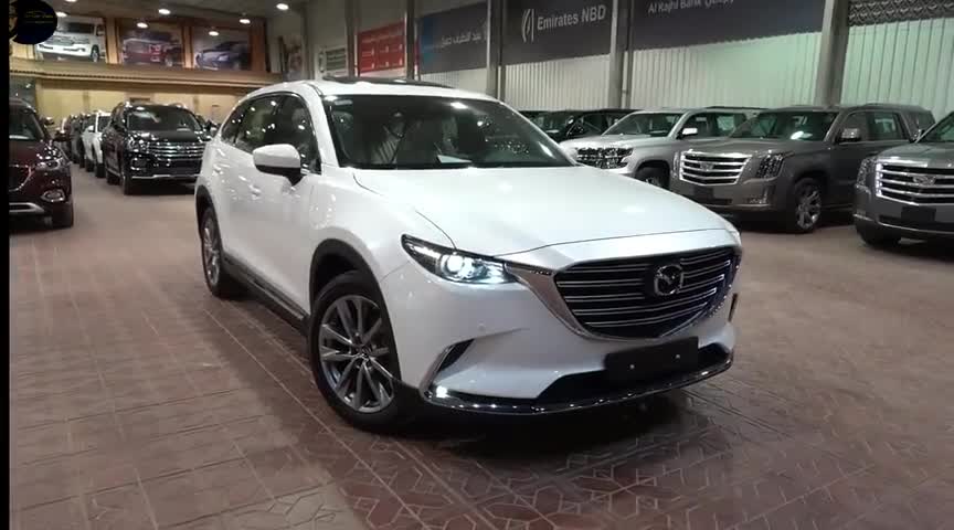 新车到店，实拍2020款马自达CX-9，七座布局，颜值爆表！