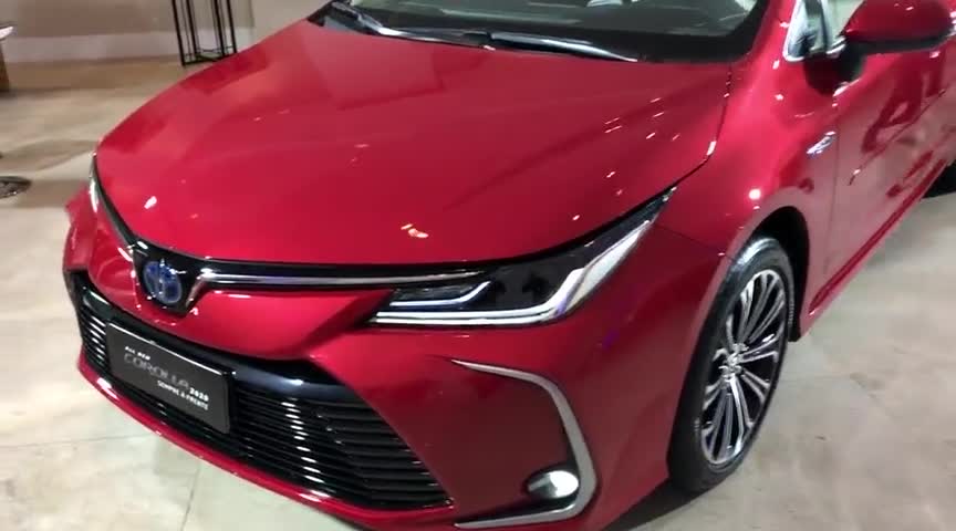 实拍2020款丰田卡罗拉Hybrid混动版