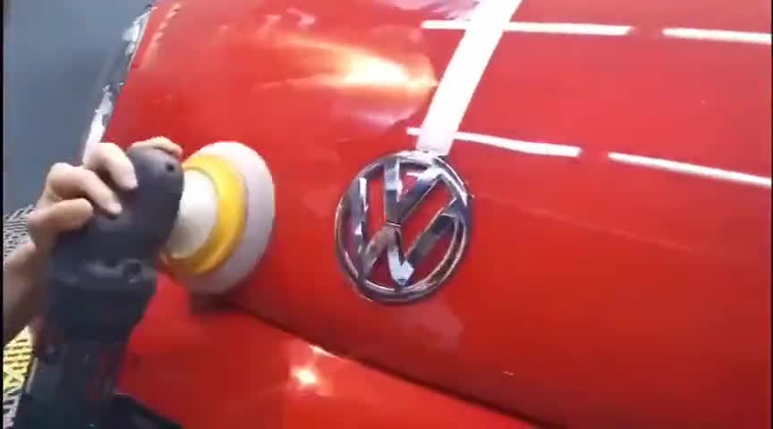 红色车漆更需要保养