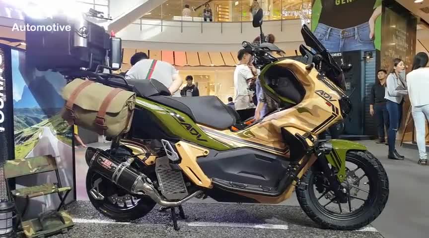 实拍2020款本田踏板车ADV150，质感爆棚，感觉怎么样？