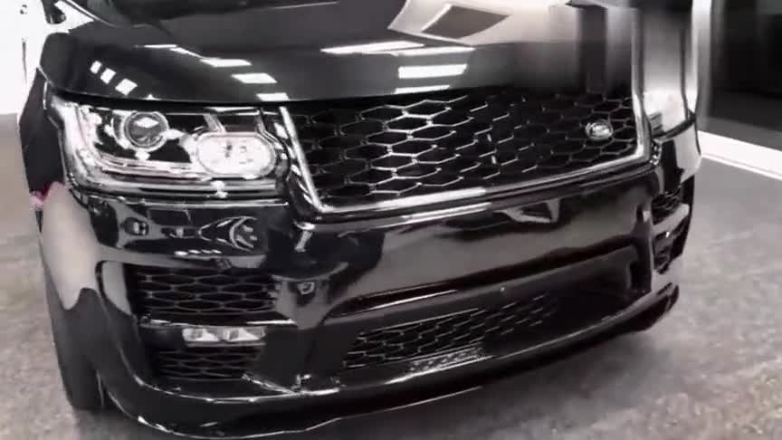 实拍路虎揽胜V8行政版