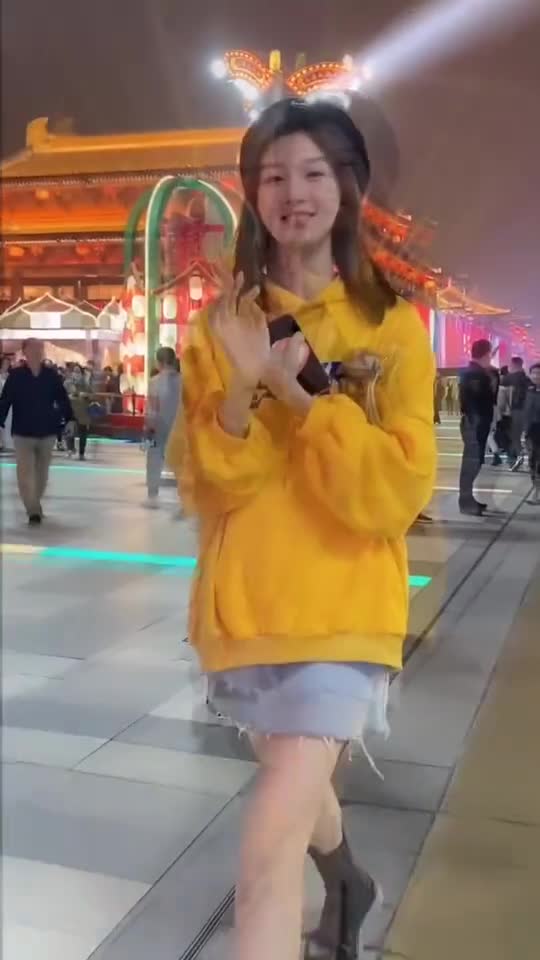 西安车展开始前先感受一下西安的夜景太美啦！