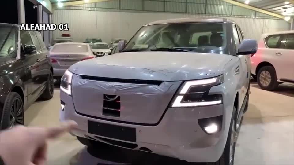 新提的2020款日产途乐到店，颜值颇高，简直不要太心动