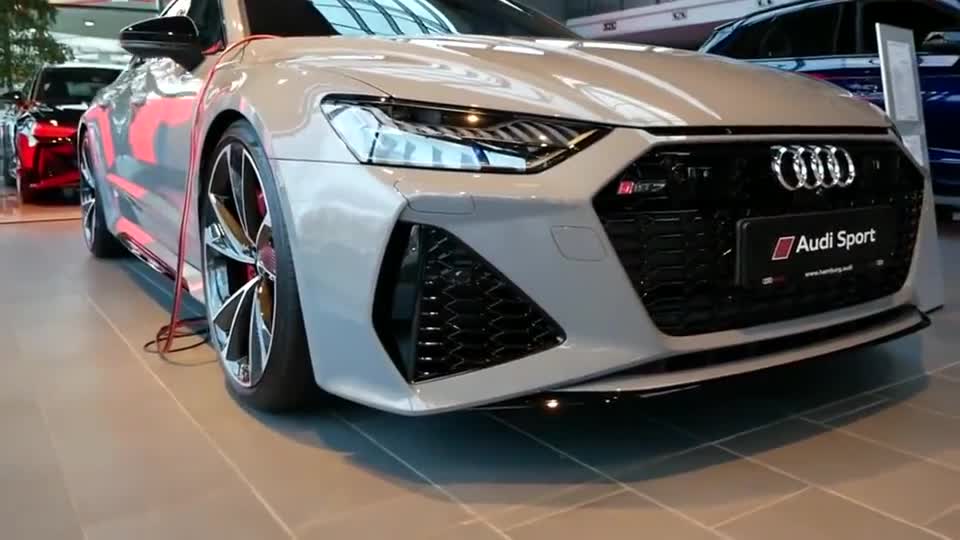 水泥灰全新奥迪RS7Sportback，你们喜欢吗？
