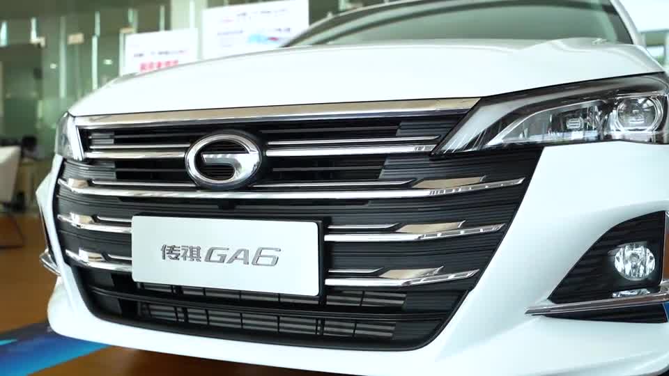 实拍全新传祺GA6外观，前脸更有气势