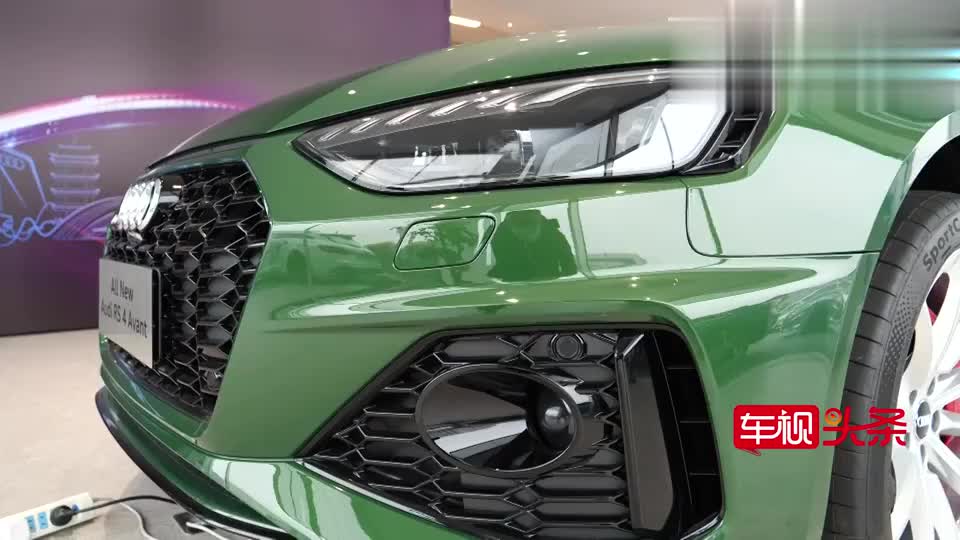 暴躁小瓦罐！实拍全新奥迪RS 4 Avant,这外观哪个年轻人受得了？