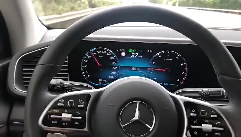 20款奔驰GLS450升级智能辅助驾驶23P缓解疲劳驾驶好功能