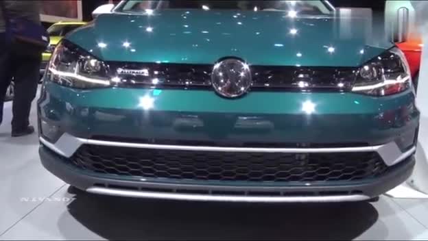 新款大众高尔夫车身展示，这外观改的太帅了