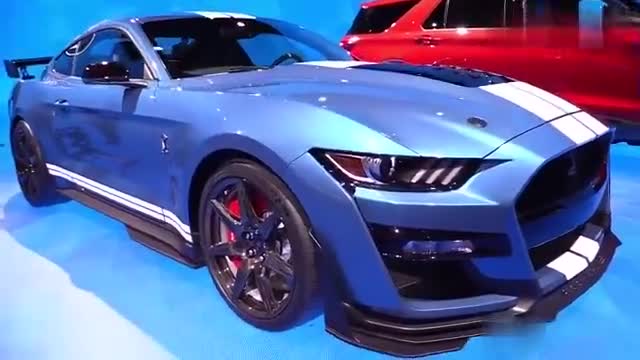 史上最快“眼镜蛇”,2020款福特ShelbyGT500车展实拍