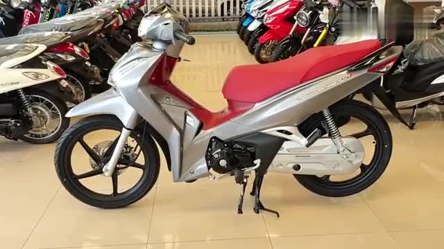 车型鉴赏，实拍本田海外弯梁车型Wave125i，感觉怎样？