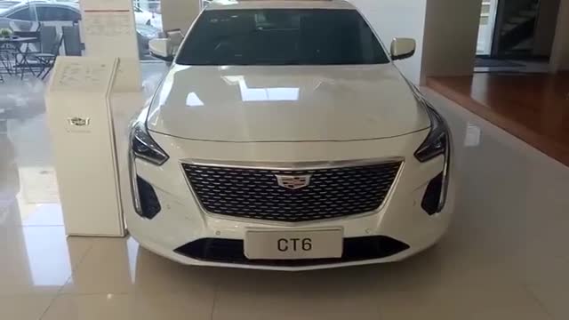 2020款凯迪拉克CT6到店实拍，看到这颜值和内饰，我彻底心动了