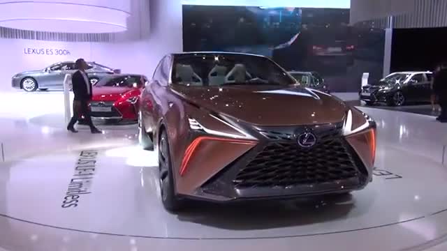 车展实拍全新雷克萨斯LF-1，你觉得这台车设计的帅气吗？