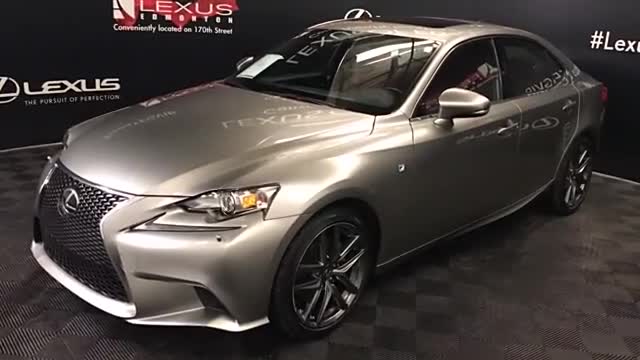 全面展示全新雷克萨斯IS250F运动版轿车，你喜欢这台车