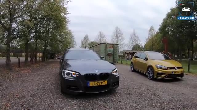 路试宝马M135i小钢炮，这排气管声音真的太猛了