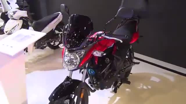 车展现场,雅马哈飞致125海外版,感